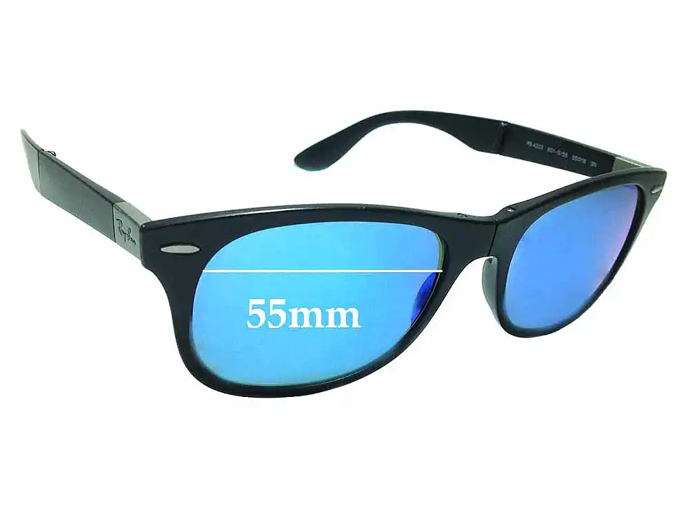 Sunglass Fix Verres de Remplacement pour Ray-Ban RB4223 - 55mm Wide Sunglass Fix Verres de Remplacement pour Ray-Ban RB4223 - 55mm Wide