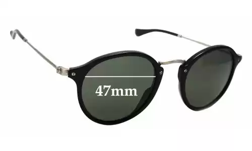 Sunglass Fix Lentilles de Remplacement pour Ray-Ban RB2447-V - 47mm Wide Ray-Ban RB2447-V Lentilles de Remplacement 47mm wide