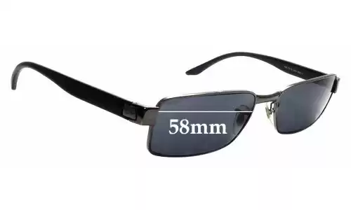 Sunglass Fix Lentilles de Remplacement pour Ray-Ban RB3272 - 58mm Wide Ray-Ban RB3272 Lentilles de Remplacement 58mm wide