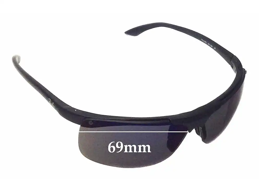 Sunglass Fix Lentilles de Remplacement pour Ray-Ban RB4085 - 69mm Wide Sunglass Fix Lentilles de Remplacement pour Ray-Ban RB4085 - 69mm Wide