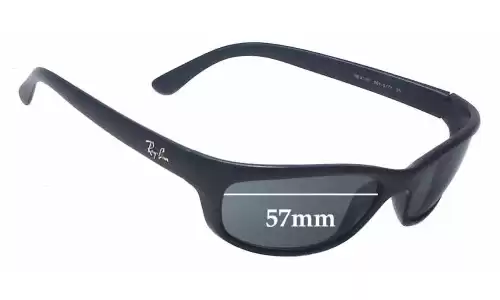 Sunglass Fix Lentilles de Remplacement pour Ray-Ban RB4115 - 57mm Wide Ray-Ban RB4115 Lentilles de Remplacement 57mm wide
