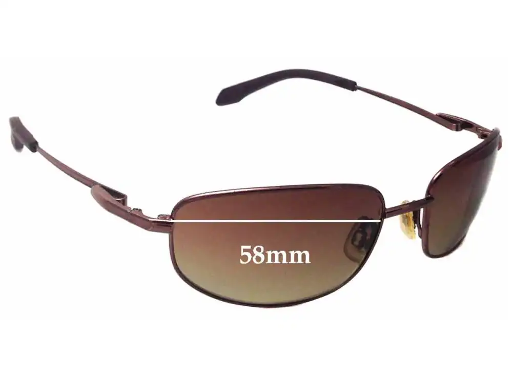 Sunglass Fix Verres de Remplacement pour Serengeti Drivers - 58mm Wide Sunglass Fix Verres de Remplacement pour Serengeti Drivers - 58mm Wide