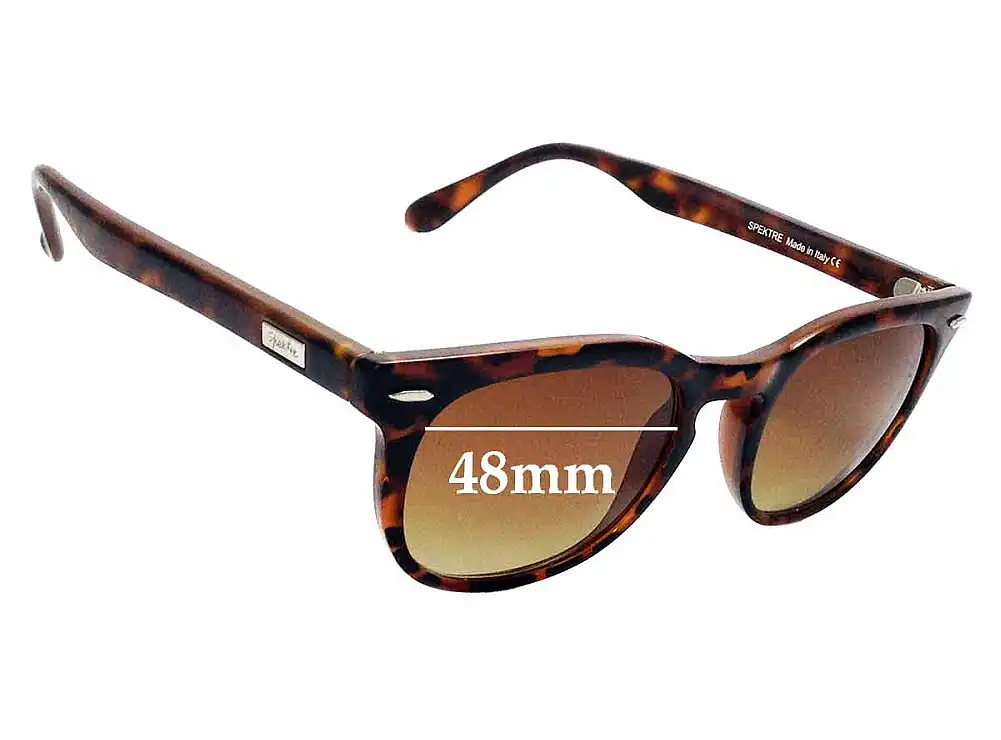 Sunglass Fix Verres de Remplacement pour Spektre Memento Audere Semper - 48mm Wide Sunglass Fix Verres de Remplacement pour Spektre Memento Audere Semper - 48mm Wide