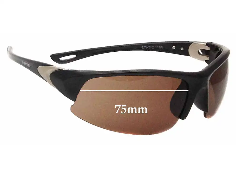 Sunglass Fix Lentilles de Remplacement pour Spotters Static - 75mm Wide Sunglass Fix Lentilles de Remplacement pour Spotters Static - 75mm Wide
