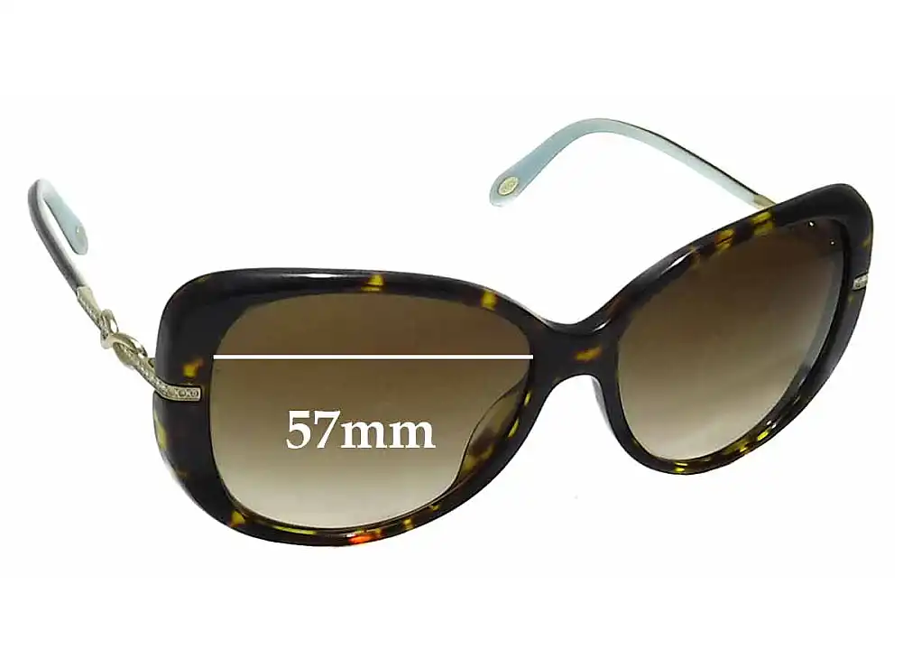 Sunglass Fix Verres de Remplacement pour Tiffany & Co TF 4126-B - 57mm Wide Sunglass Fix Verres de Remplacement pour Tiffany & Co TF 4126-B - 57mm Wide