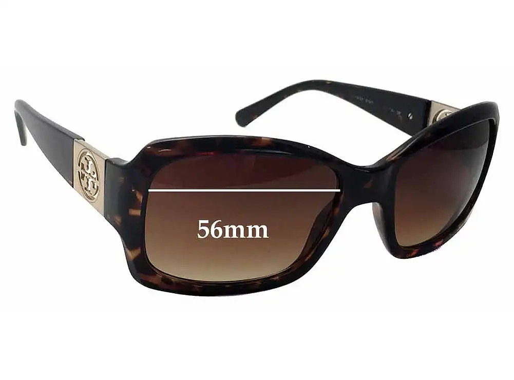 Sunglass Fix Verres de Remplacement pour Tory Burch TY9028 - 56mm Wide Sunglass Fix Verres de Remplacement pour Tory Burch TY9028 - 56mm Wide