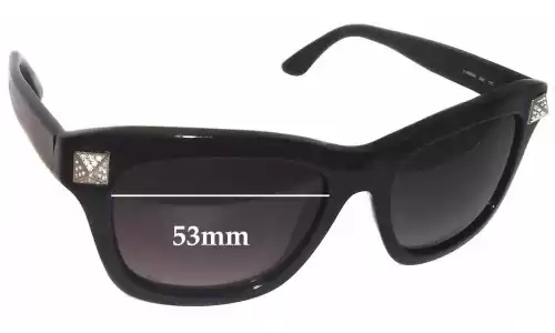 Sunglass Fix Verres de Remplacement pour Valentino V656SR - 53mm Wide Sunglass Fix Verres de Remplacement pour Valentino V656SR - 53mm Wide