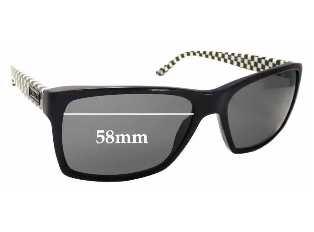 Sunglass Fix Verres de Remplacement pour Versace VE 4211 - 58mm Wide Sunglass Fix Verres de Remplacement pour Versace VE 4211 - 58mm Wide