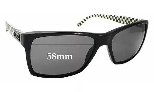 Sunglass Fix Verres de Remplacement pour Versace VE 4211 - 58mm Wide Sunglass Fix Verres de Remplacement pour Versace VE 4211 - 58mm Wide