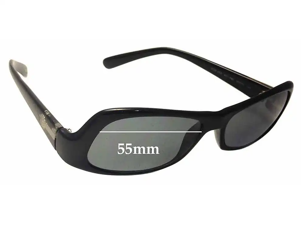 Sunglass Fix Verres de Remplacement pour Versace MOD 553 - 55mm Wide Sunglass Fix Verres de Remplacement pour Versace MOD 553 - 55mm Wide