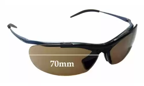 Sunglass Fix Verres de Remplacement pour Zerorh+ Angelfish RH58603 - 70mm Wide Sunglass Fix Verres de Remplacement pour Zerorh+ Angelfish RH58603 - 70mm Wide