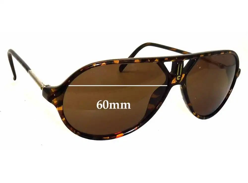 Sunglass Fix Verres de Remplacement pour Carrera 5499 - 60mm Wide Sunglass Fix Verres de Remplacement pour Carrera 5499 - 60mm Wide