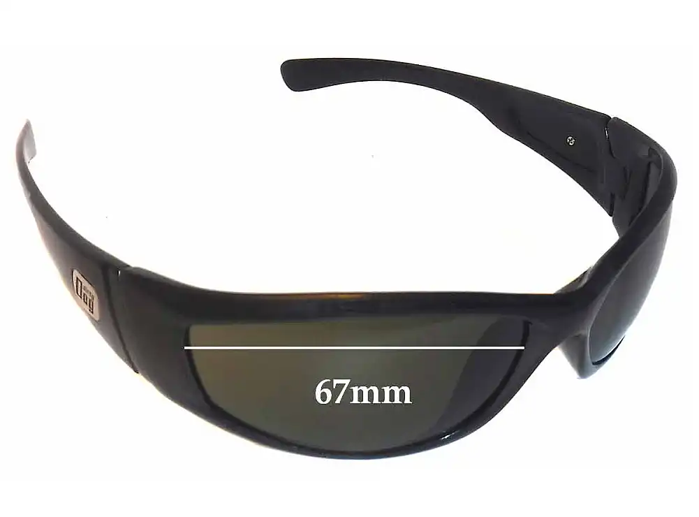 Sunglass Fix Verres de Remplacement pour Dirty Dog Bombster - 67mm Wide Sunglass Fix Verres de Remplacement pour Dirty Dog Bombster - 67mm Wide
