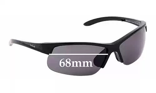 Sunglass Fix Verres de Remplacement pour Bolle Breaker - 68mm Wide Sunglass Fix Verres de Remplacement pour Bolle Breaker - 68mm Wide