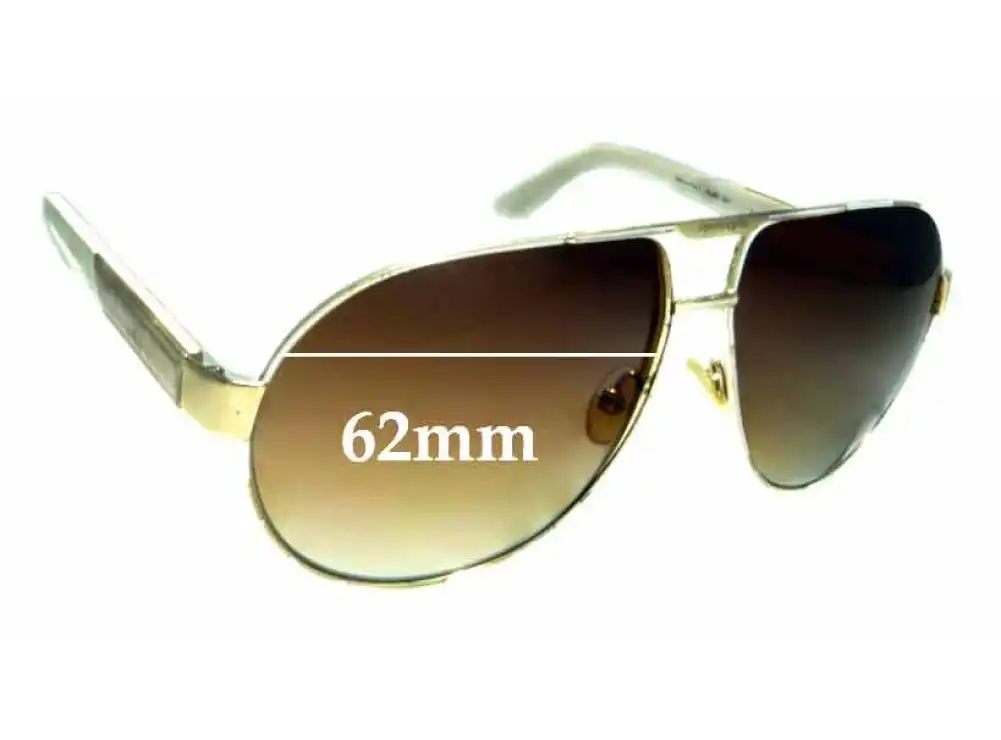 Sunglass Fix Verres de Remplacement pour Carrera Daytona 1 - 62mm Wide Sunglass Fix Verres de Remplacement pour Carrera Daytona 1 - 62mm Wide