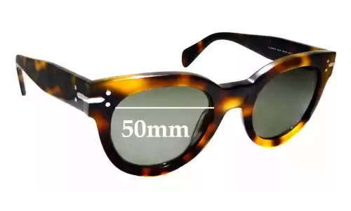 Sunglass Fix Verres de Remplacement pour Celine CL 41040/S - 50mm Wide Sunglass Fix Verres de Remplacement pour Celine CL 41040/S - 50mm Wide