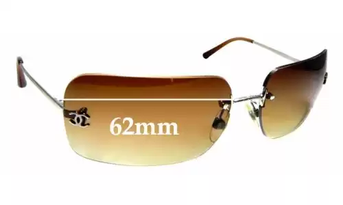 Sunglass Fix Verres de Remplacement pour Chanel 4017 - 62mm Wide Chanel 4017 Verres de Remplacement 62mm wide