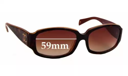 Sunglass Fix Lentilles de Remplacement pour Chanel 5144-A - 59mm Wide Chanel 5144-A Lentilles de Remplacement 59mm wide