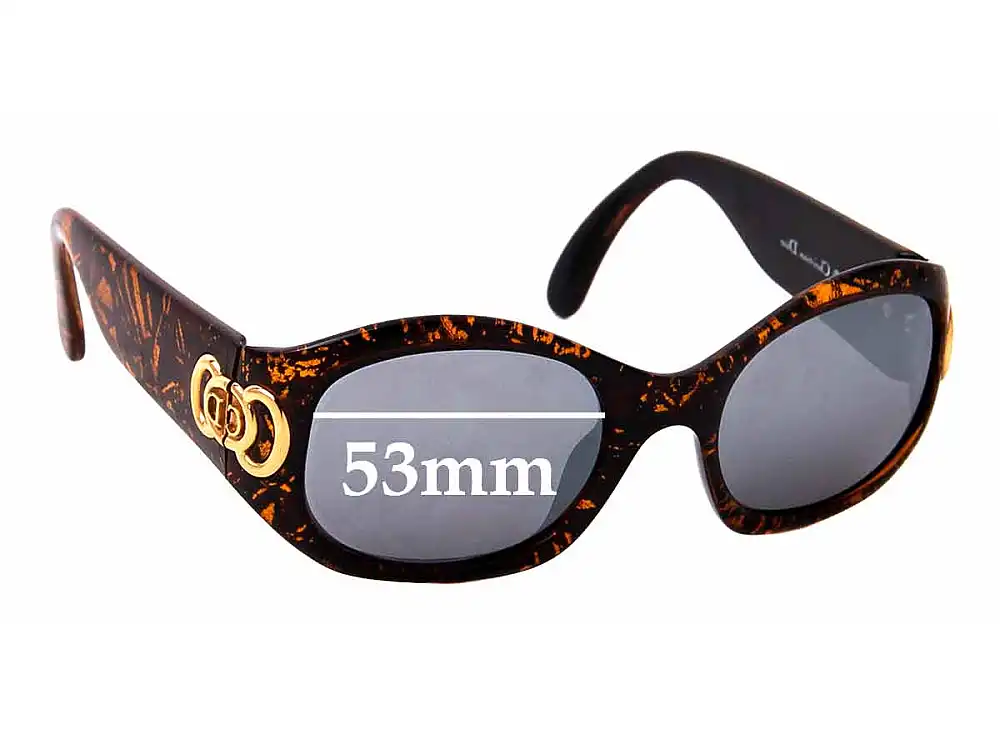 Sunglass Fix Verres de Remplacement pour Christian Dior CD2958 - 53mm Wide Sunglass Fix Verres de Remplacement pour Christian Dior CD2958 - 53mm Wide