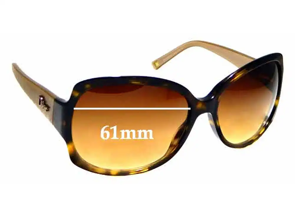 Sunglass Fix Verres de Remplacement pour Christian Dior Granville1 - 61mm Wide Sunglass Fix Verres de Remplacement pour Christian Dior Granville1 - 61mm Wide