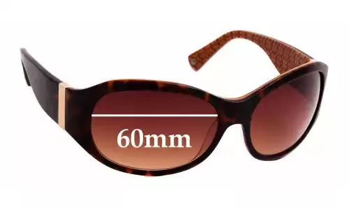 Sunglass Fix Verres de Remplacement pour Coach S442 Lauren - 60mm Wide Sunglass Fix Verres de Remplacement pour Coach S442 Lauren - 60mm Wide