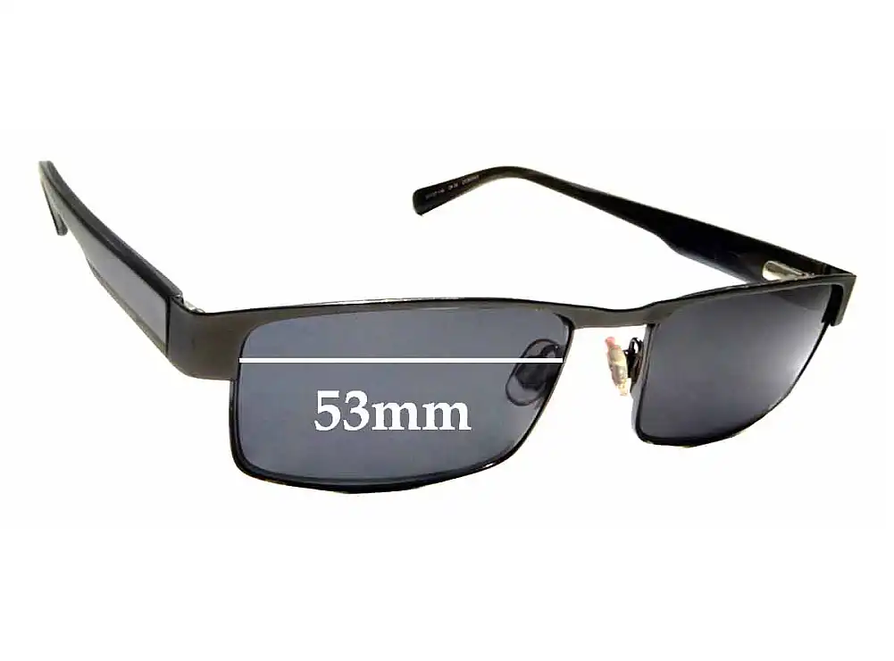 Sunglass Fix Verres de Remplacement pour Country Road CR 26 - 53mm Wide Sunglass Fix Verres de Remplacement pour Country Road CR 26 - 53mm Wide