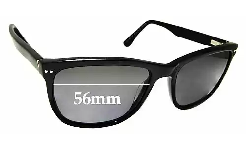 Sunglass Fix Verres de Remplacement pour Country Road CR Sun Rx 23 - 56mm Wide Sunglass Fix Verres de Remplacement pour Country Road CR Sun Rx 23 - 56mm Wide