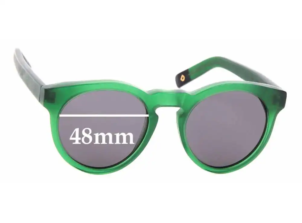 Sunglass Fix Verres de Remplacement pour Dick Moby LHR - 48mm Wide Sunglass Fix Verres de Remplacement pour Dick Moby LHR - 48mm Wide