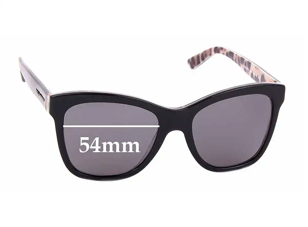 Sunglass Fix Verres de Remplacement pour Dolce & Gabbana DG3212 - 54mm Wide Sunglass Fix Verres de Remplacement pour Dolce & Gabbana DG3212 - 54mm Wide