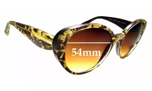 Sunglass Fix Verres de Remplacement pour Dolce & Gabbana DG4198 - 54mm Wide Sunglass Fix Verres de Remplacement pour Dolce & Gabbana DG4198 - 54mm Wide