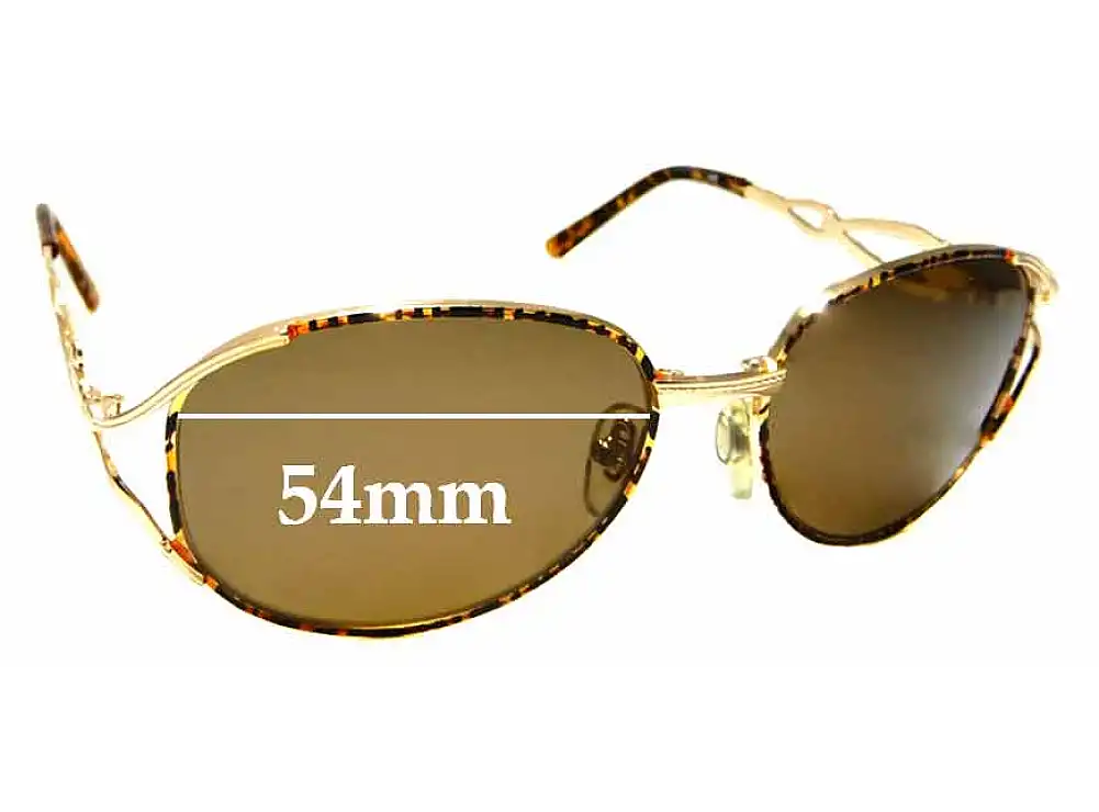 Sunglass Fix Lentilles de Remplacement pour Eye Gear 1007 - 54mm Wide Sunglass Fix Lentilles de Remplacement pour Eye Gear 1007 - 54mm Wide