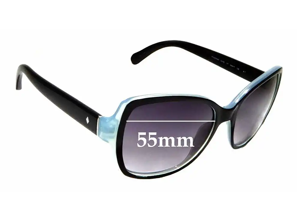 Sunglass Fix Lentilles de Remplacement pour Fossil FOS 3004S - 55mm Wide Sunglass Fix Lentilles de Remplacement pour Fossil FOS 3004S - 55mm Wide