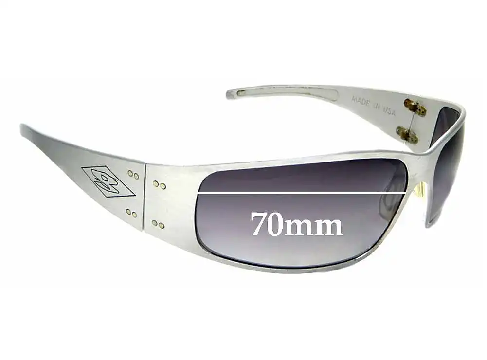 Sunglass Fix Verres de Remplacement pour Gatorz Quantum - 70mm Wide Sunglass Fix Verres de Remplacement pour Gatorz Quantum - 70mm Wide