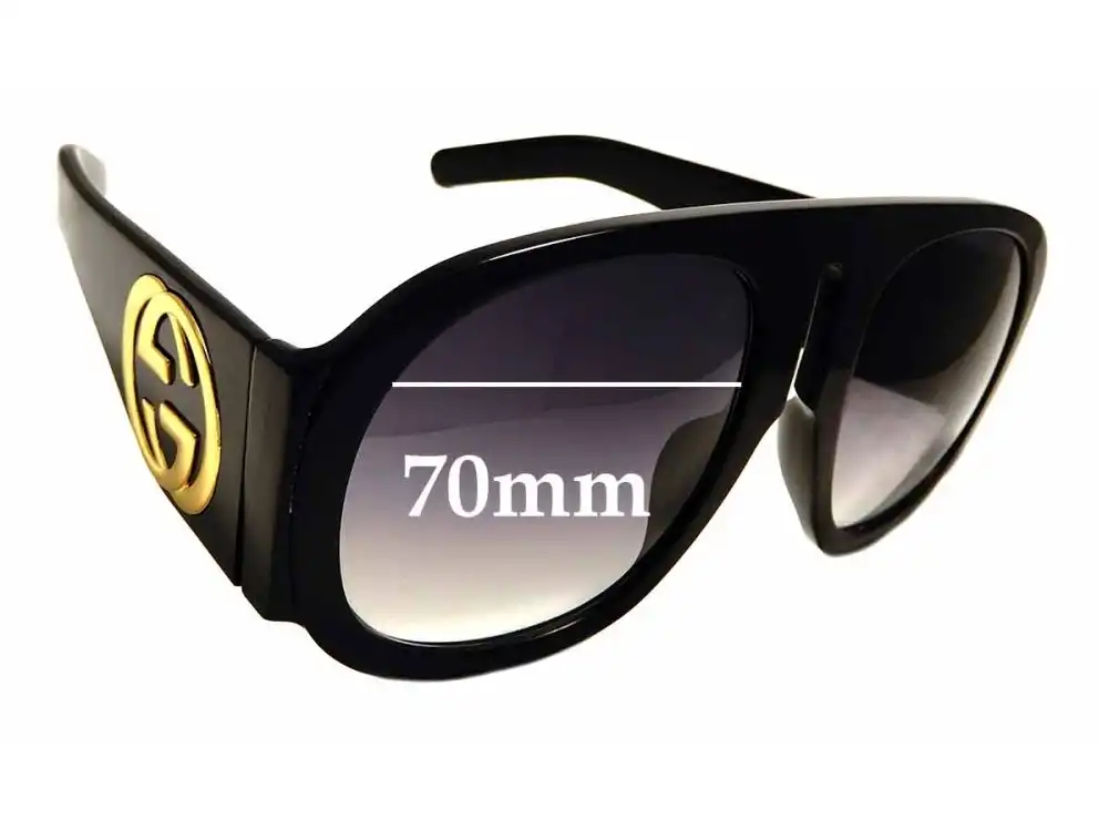 Gucci GG 0152/S Replacement Lenses 70mm Gucci GG 0152/S Replacement Lenses 70mm