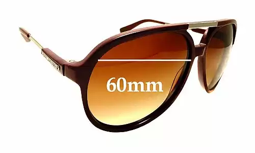 Sunglass Fix Verres de Remplacement pour Marc by Marc Jacobs MMJ 327/S - 60mm Wide Sunglass Fix Verres de Remplacement pour Marc by Marc Jacobs MMJ 327/S - 60mm Wide