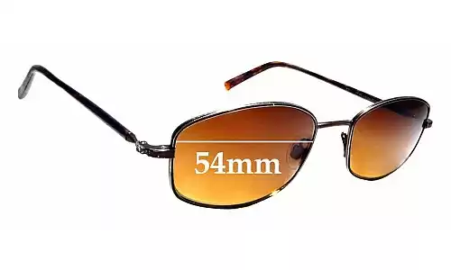 Sunglass Fix Verres de Remplacement pour Maui Jim MJ711 Kohala - 54mm Wide Sunglass Fix Verres de Remplacement pour Maui Jim MJ711 Kohala - 54mm Wide