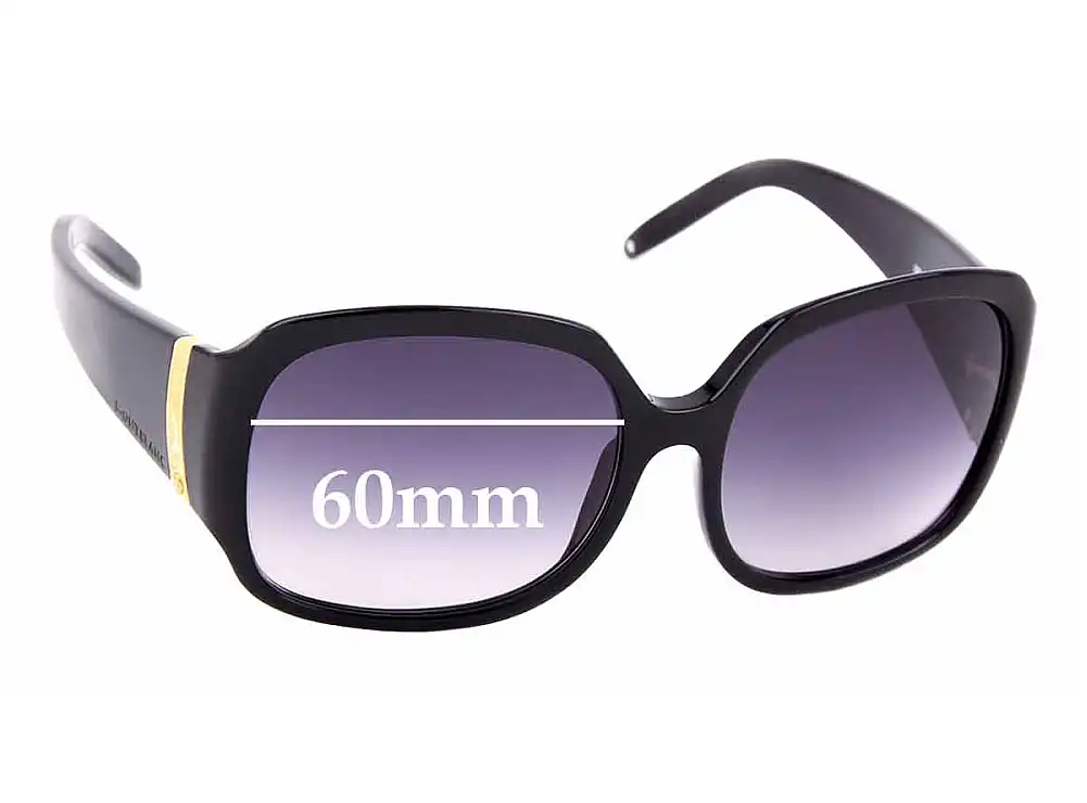 Sunglass Fix Verres de Remplacement pour Montblanc MB 221S - 60mm Wide Sunglass Fix Verres de Remplacement pour Montblanc MB 221S - 60mm Wide