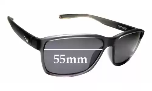 Sunglass Fix Verres de Remplacement pour Nike 7092 Live Free - 55mm Wide Sunglass Fix Verres de Remplacement pour Nike 7092 Live Free - 55mm Wide