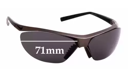 Sunglass Fix Verres de Remplacement pour Nike EV0476 Impel Swift - 71mm Wide Sunglass Fix Verres de Remplacement pour Nike EV0476 Impel Swift - 71mm Wide