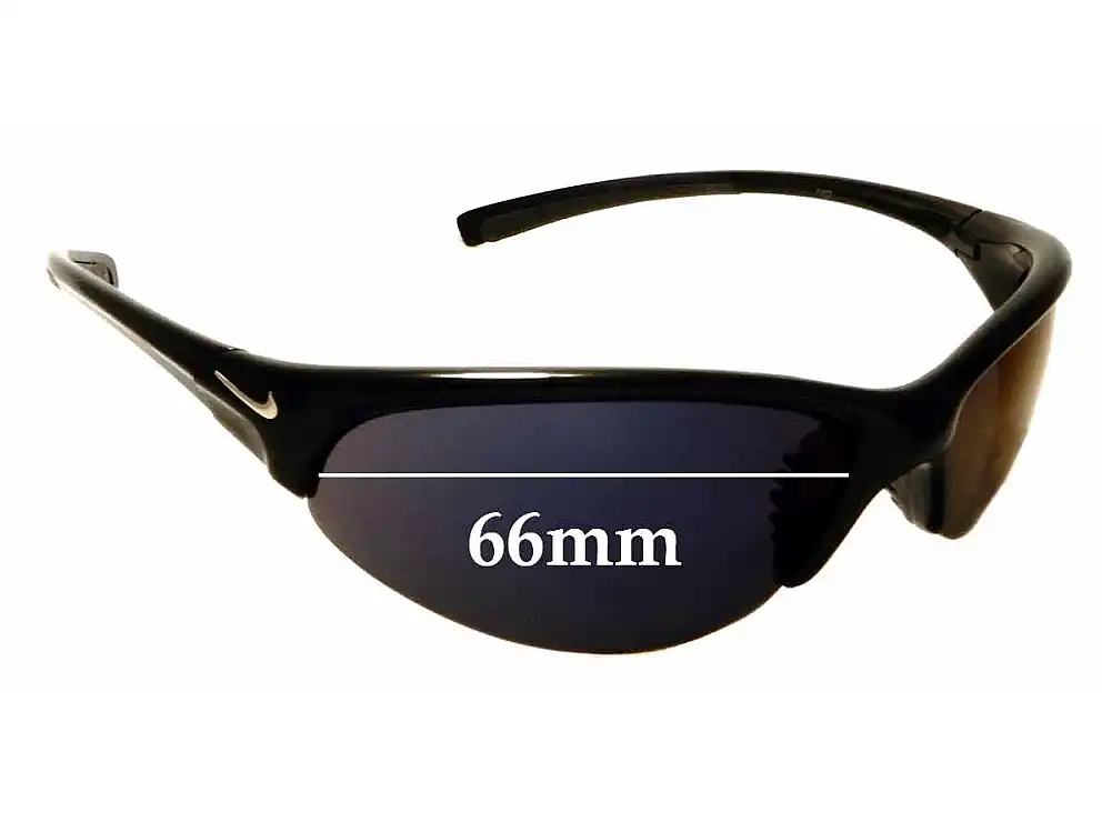 Sunglass Fix Lentilles de Remplacement pour Nike Skylon EXP EV0390 - 66mm Wide Sunglass Fix Lentilles de Remplacement pour Nike Skylon EXP EV0390 - 66mm Wide