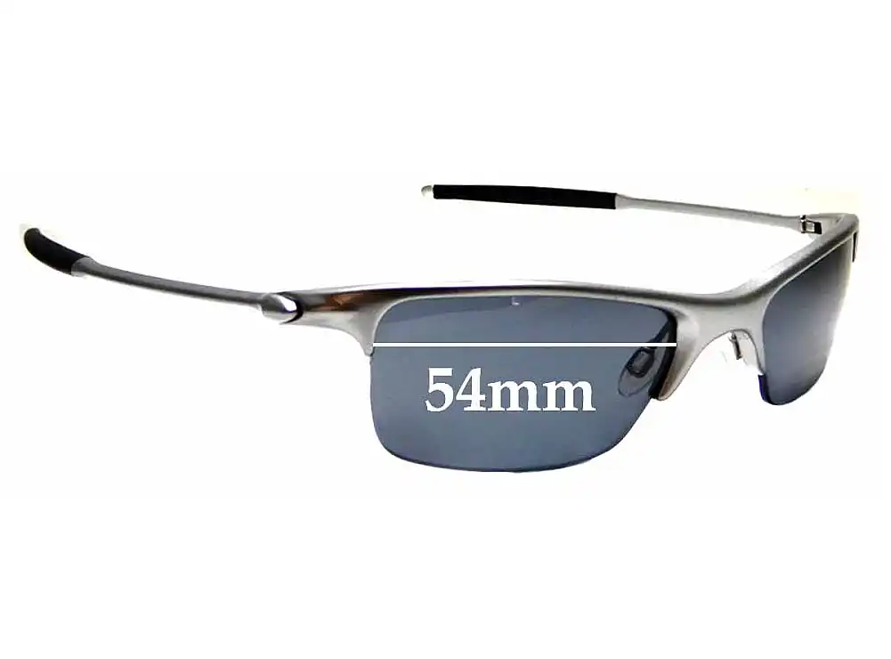 Sunglass Fix Verres de Remplacement pour Oakley Razrwire - 54mm Wide Sunglass Fix Verres de Remplacement pour Oakley Razrwire - 54mm Wide