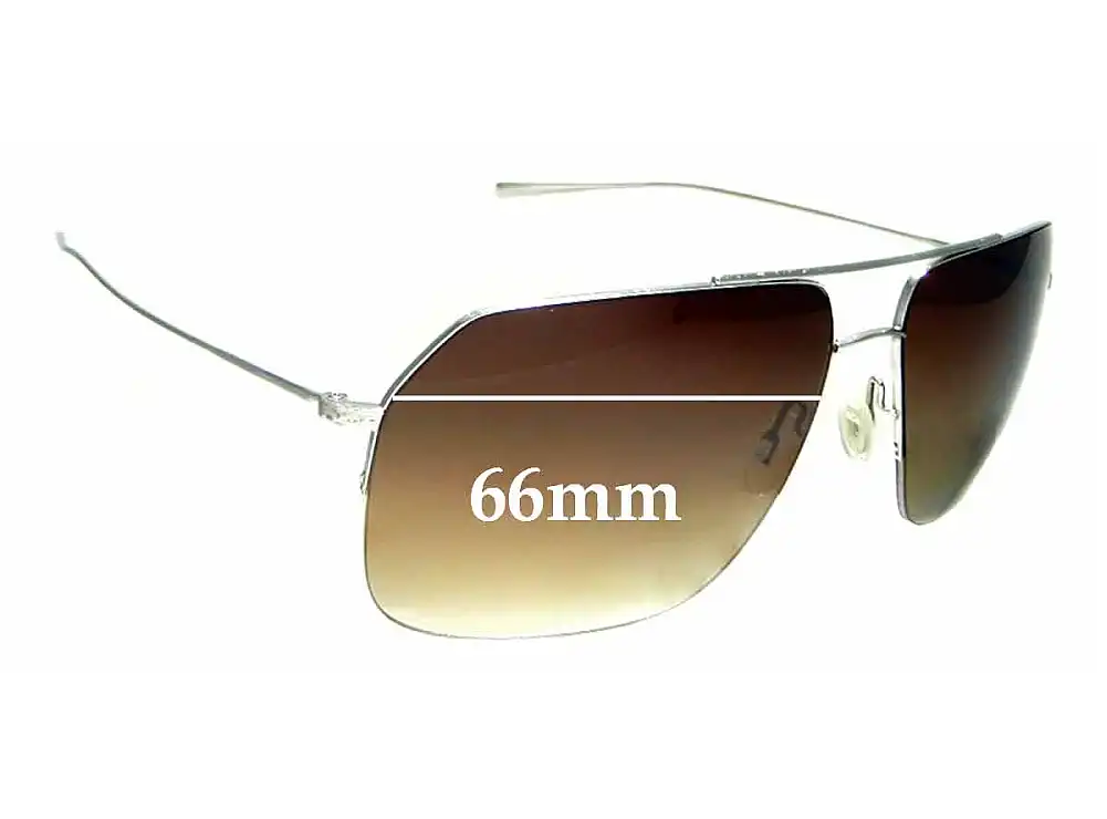 Sunglass Fix Lentilles de Remplacement pour Oliver Peoples Bechet - 66mm Wide Sunglass Fix Lentilles de Remplacement pour Oliver Peoples Bechet - 66mm Wide