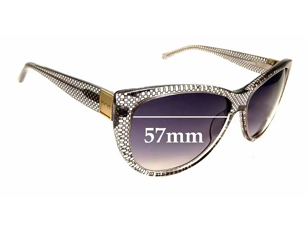 Sunglass Fix Verres de Remplacement pour Oroton Empress - 57mm Wide Sunglass Fix Verres de Remplacement pour Oroton Empress - 57mm Wide