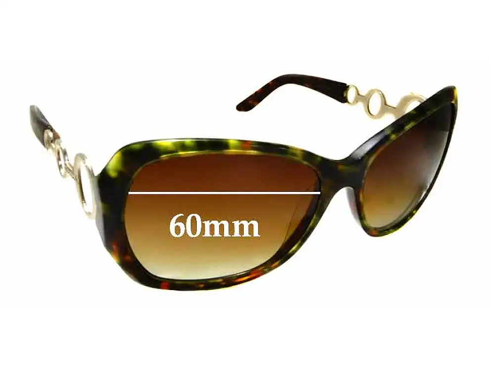 Sunglass Fix Verres de Remplacement pour Oroton Seashore - 60mm Wide Sunglass Fix Verres de Remplacement pour Oroton Seashore - 60mm Wide