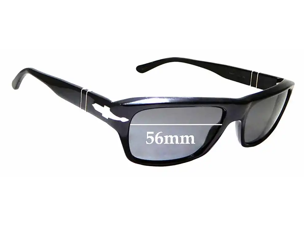 Sunglass Fix Verres de Remplacement pour Persol 2933 - 56mm Wide Sunglass Fix Verres de Remplacement pour Persol 2933 - 56mm Wide