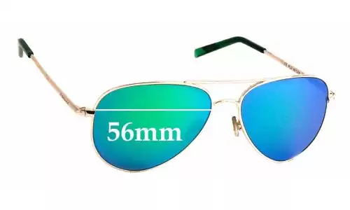 Sunglass Fix Verres de Remplacement pour Polaroid 6012/N - 56mm Wide Sunglass Fix Verres de Remplacement pour Polaroid 6012/N - 56mm Wide