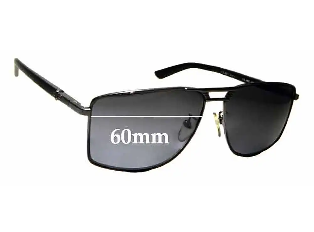 Sunglass Fix Verres de Remplacement pour Police S8848 - 60mm Wide Sunglass Fix Verres de Remplacement pour Police S8848 - 60mm Wide
