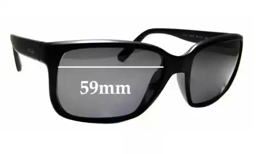 Sunglass Fix Verres de Remplacement pour Prada SPR21R - 59mm Wide Sunglass Fix Verres de Remplacement pour Prada SPR21R - 59mm Wide