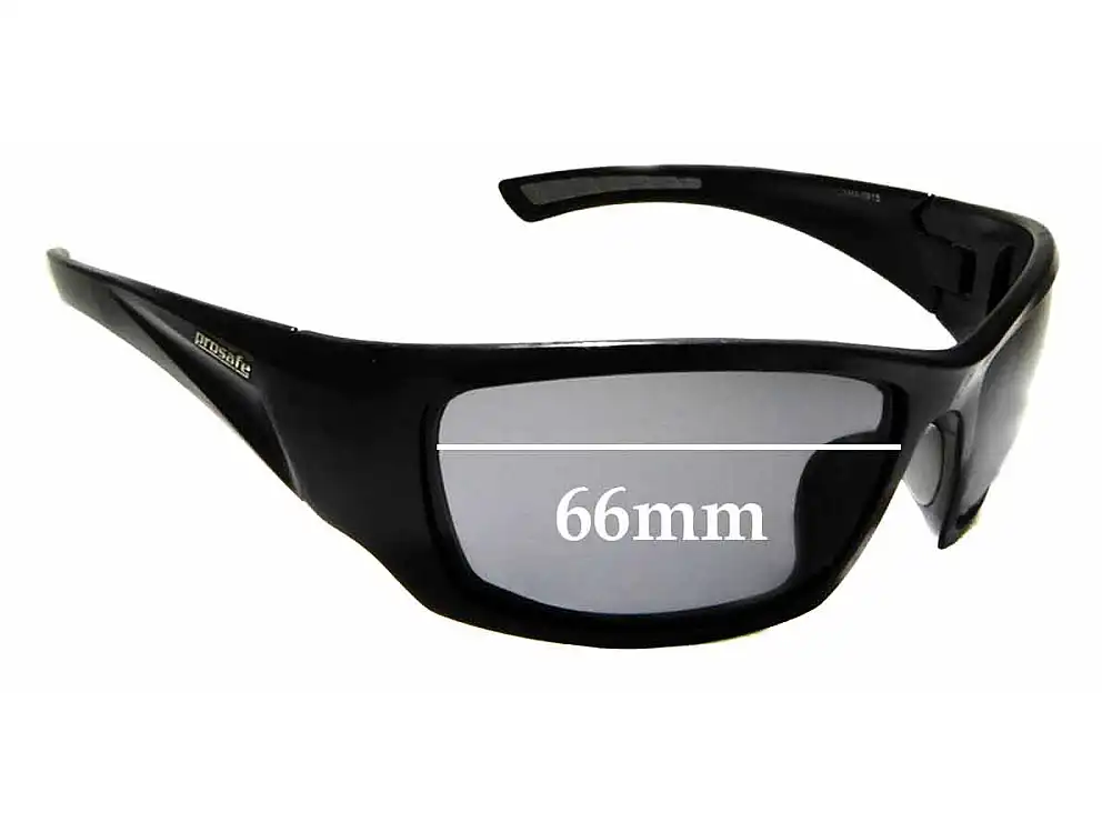 Sunglass Fix Verres de Remplacement pour Prosafe Atacama - 66mm Wide Sunglass Fix Verres de Remplacement pour Prosafe Atacama - 66mm Wide