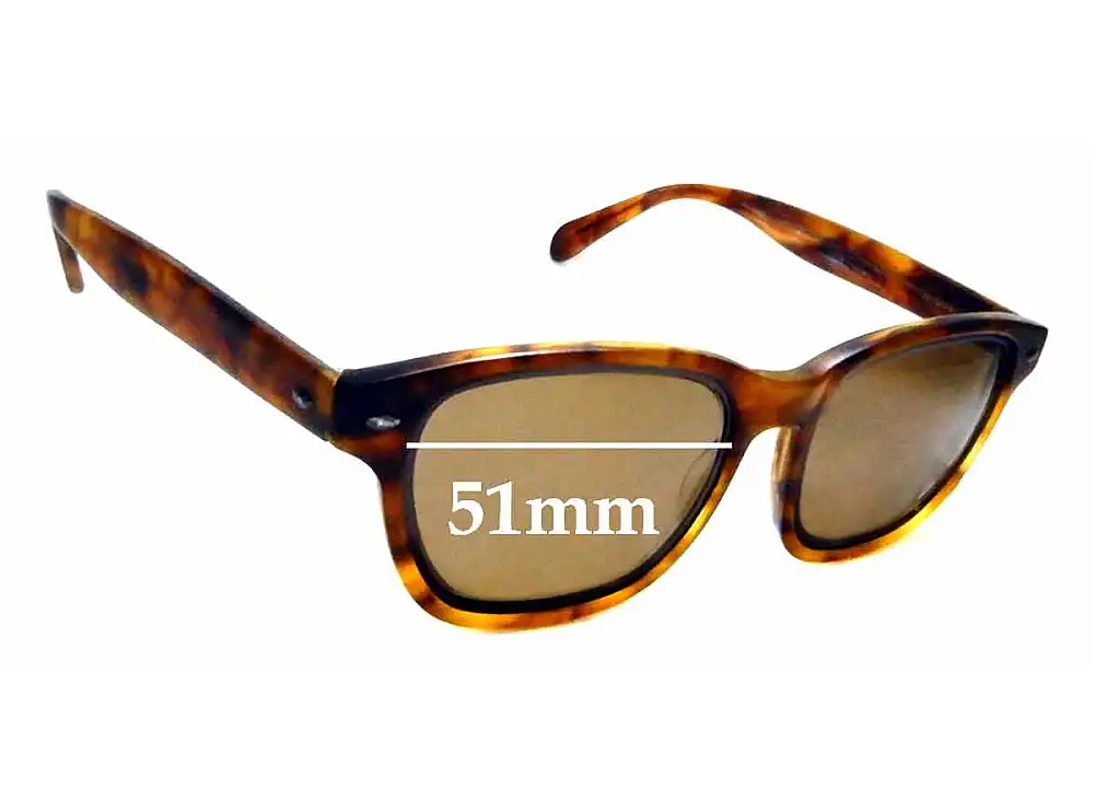 Sunglass Fix Verres de Remplacement pour Raen Lyon - 51mm Wide Sunglass Fix Verres de Remplacement pour Raen Lyon - 51mm Wide